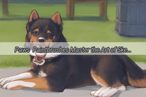 Paws  Paintbrushes Master the Art of Sketching a Dog in Just 5 Simple Steps